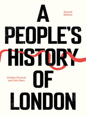 cover image of A People's History of London